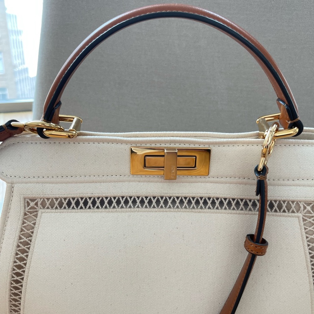 Fendi Peekaboo Fabric Bag Brand New!